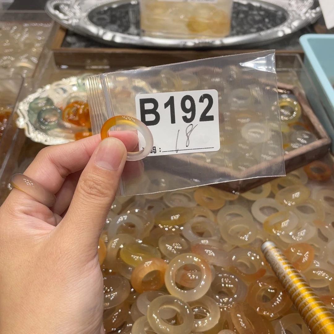 玛瑙/玉髓未镶嵌戒指192