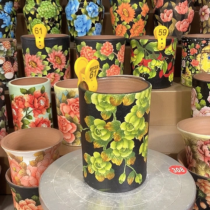 景德镇精品博采美盆10/15.5