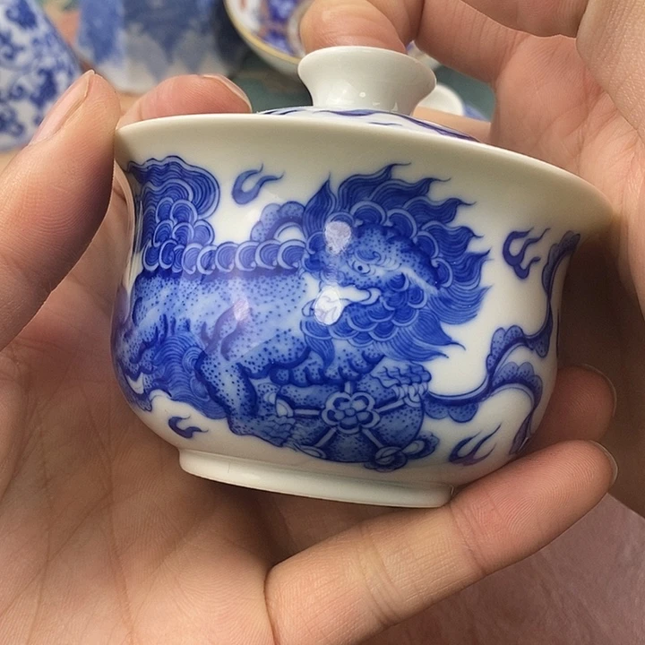 杯方***?现代景德镇全手工全手绘茶具168888