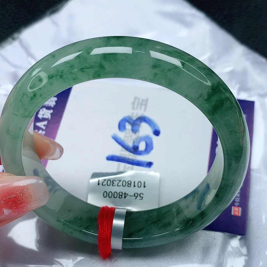 翡翠手镯未镶嵌缅甸天然a货翡翠