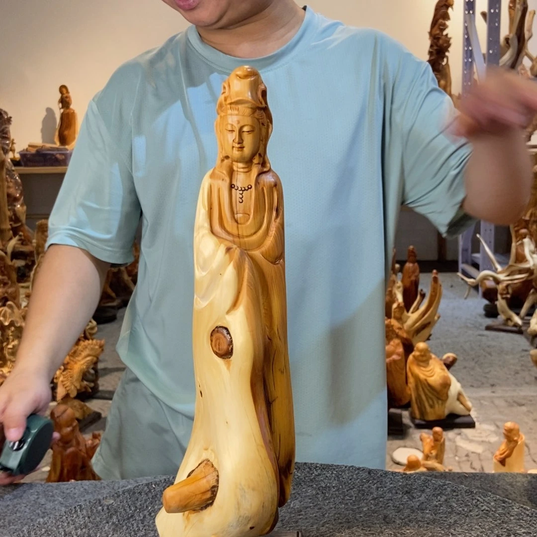 柏木（崖柏）太行崖柏根雕摆件