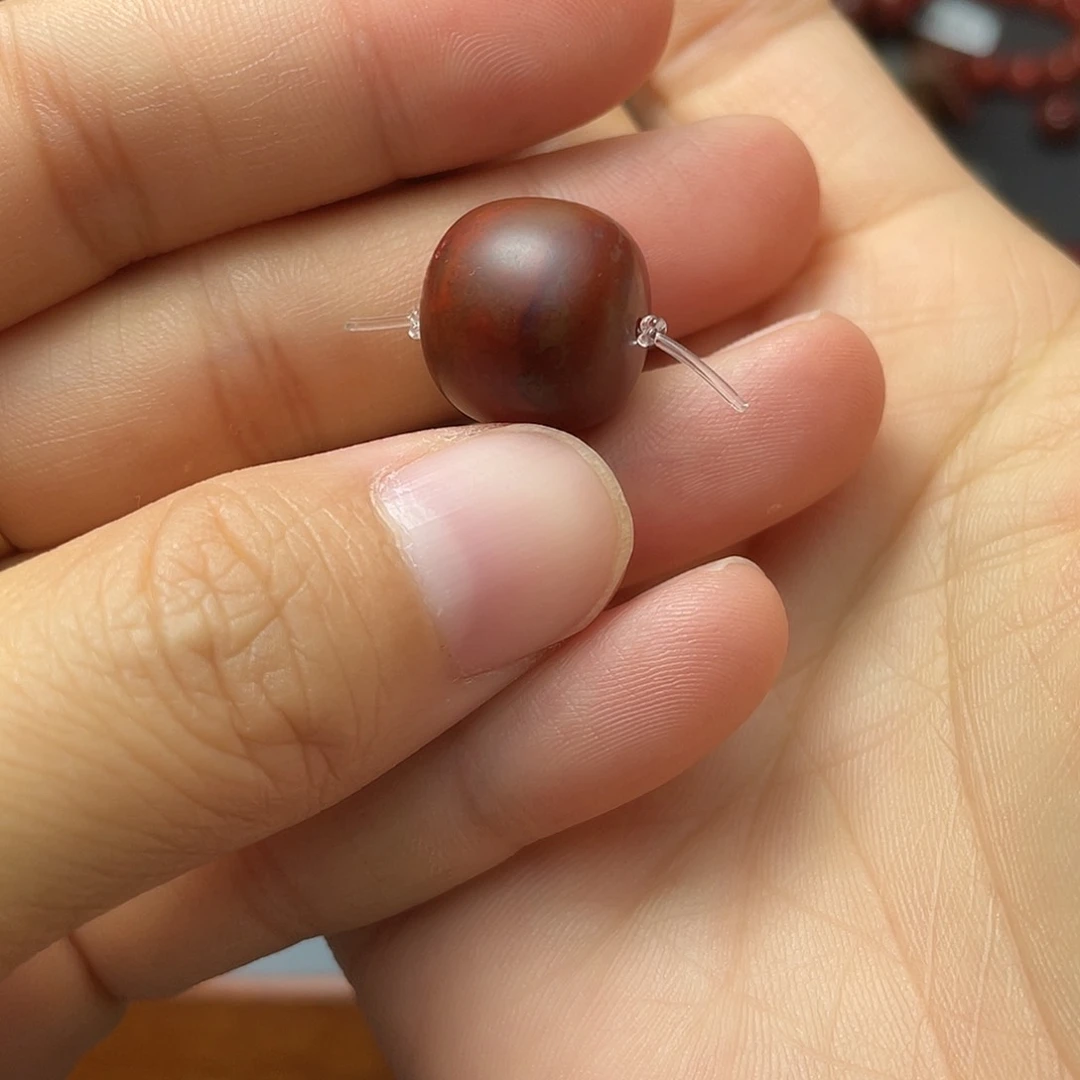 未镶嵌单珠南红玛瑙15