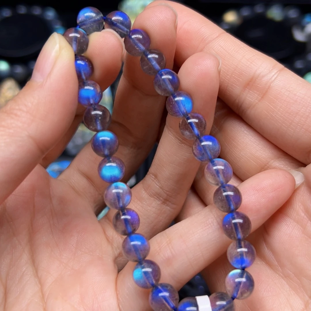 未镶嵌手链长石7.7左右