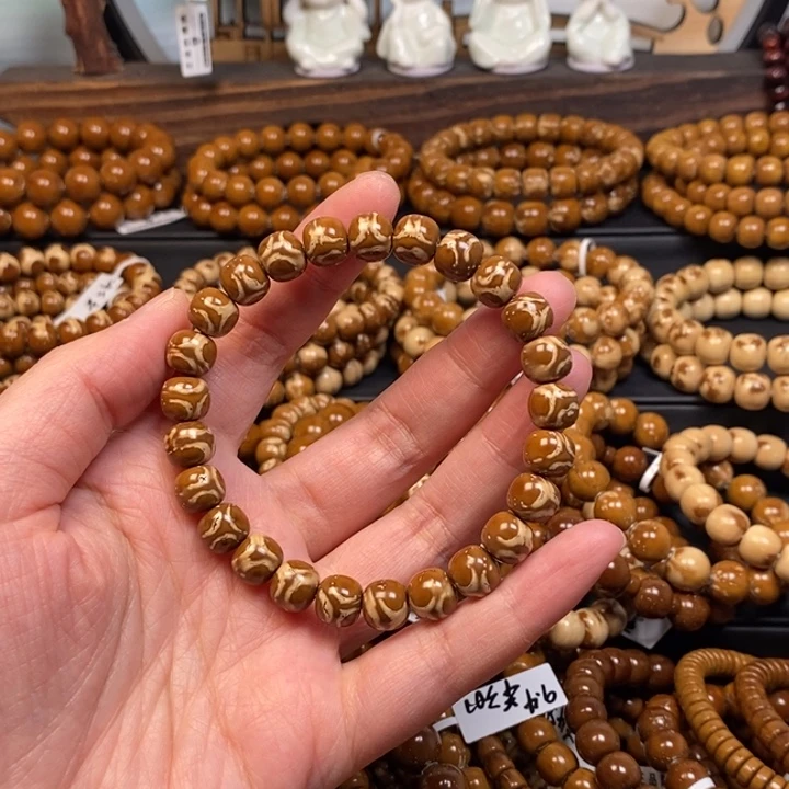 紫金鼠手串实心鬼脸老型尺寸9