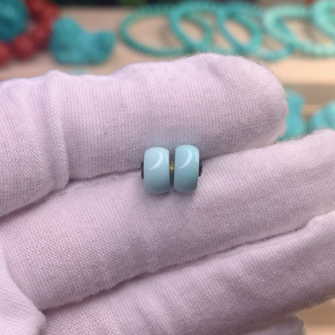 绿松石配珠卡6.8未镶嵌