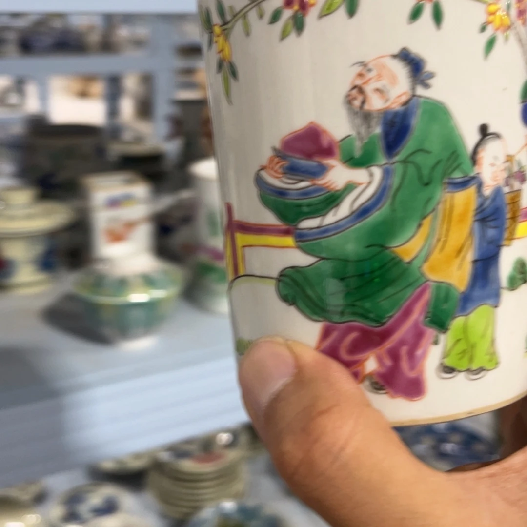 摆件摆件手绘瓷器全部处理