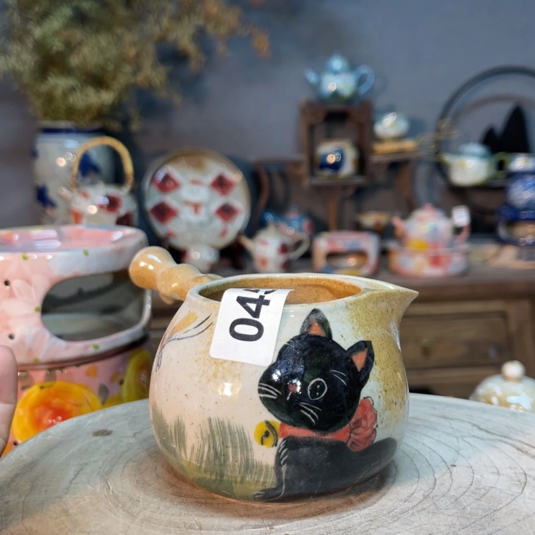 杯素浅陶瓷手工手绘