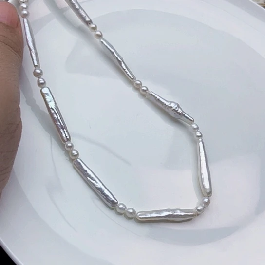 项链未镶嵌淡水珍珠