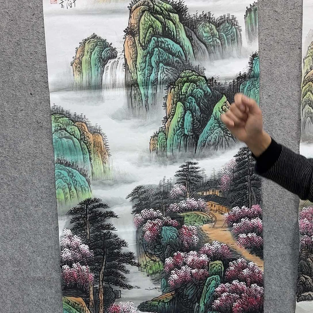 书法书法作品多次参加