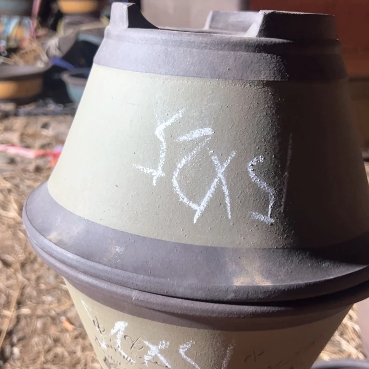 红陶紫砂碗盆口25