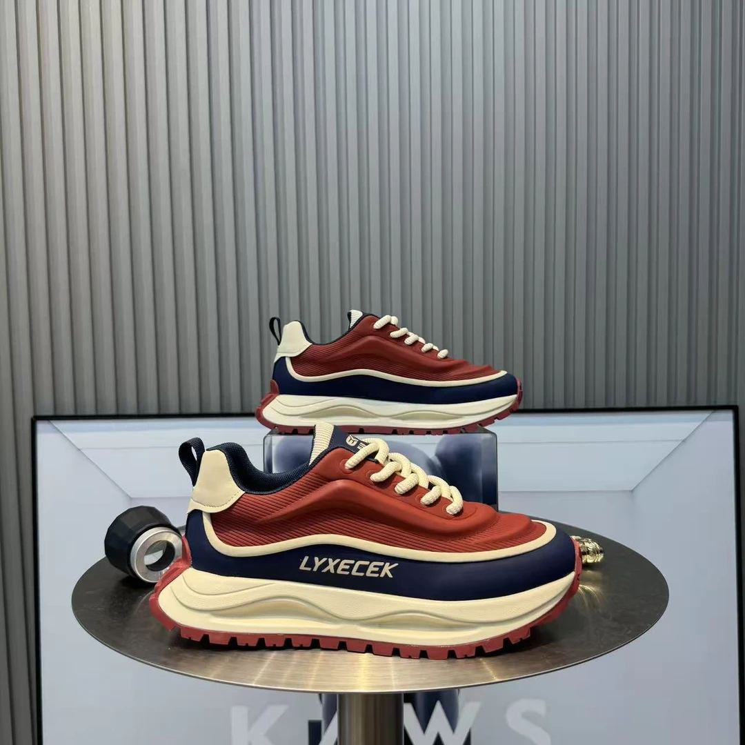 男士秋季低帮韩版老爹鞋男士时尚潮流百搭鞋子