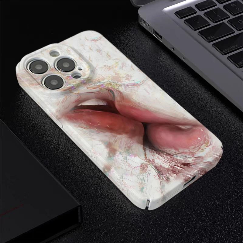 奥菲顿艺术亲吻适用iphone16苹果15菲林手机硬壳华为vivo小米oppo