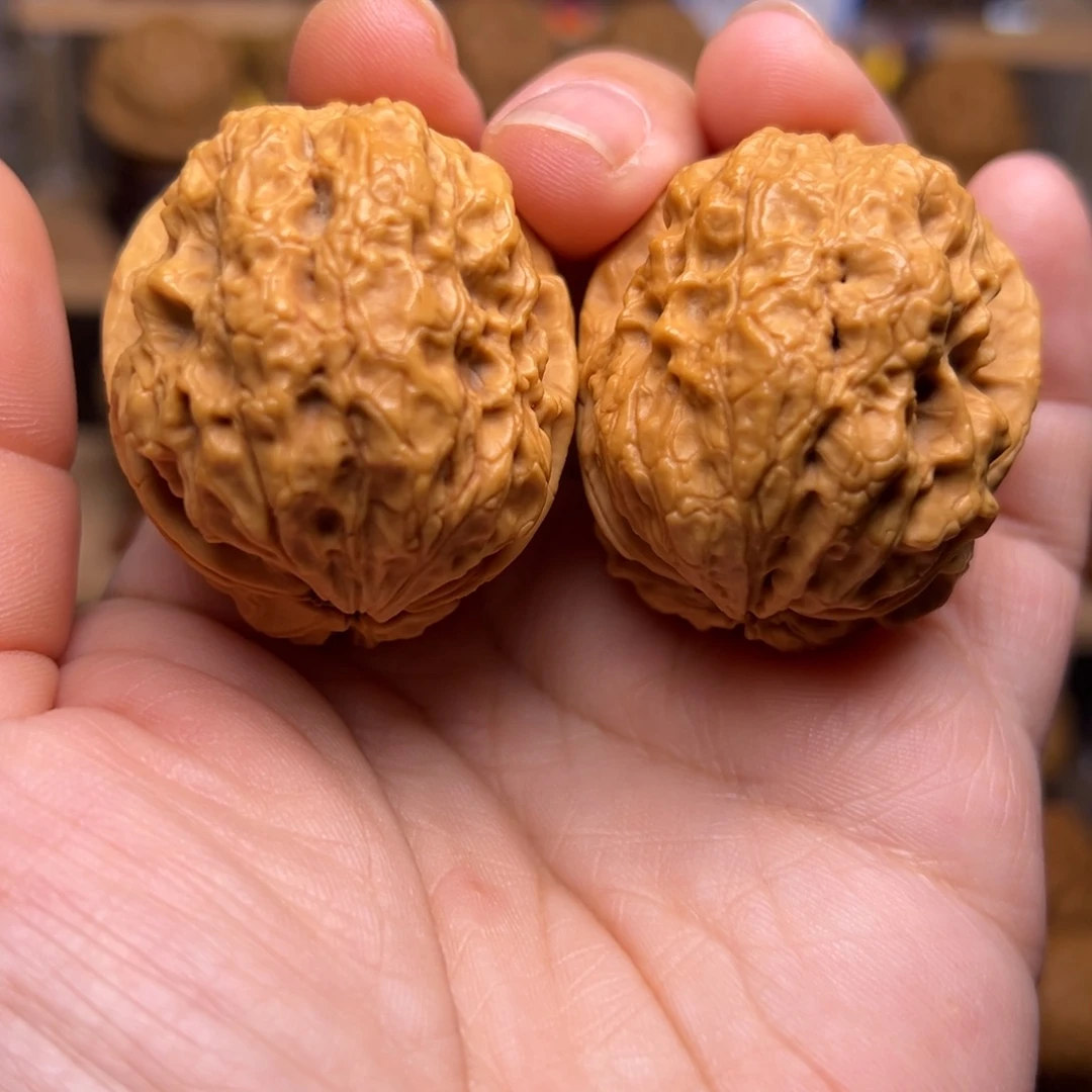 文玩核桃把件39w赤龙金蟾41尺