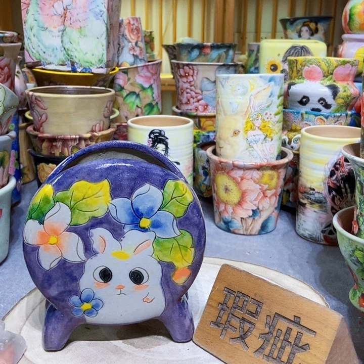 景德镇艺术手绘作品