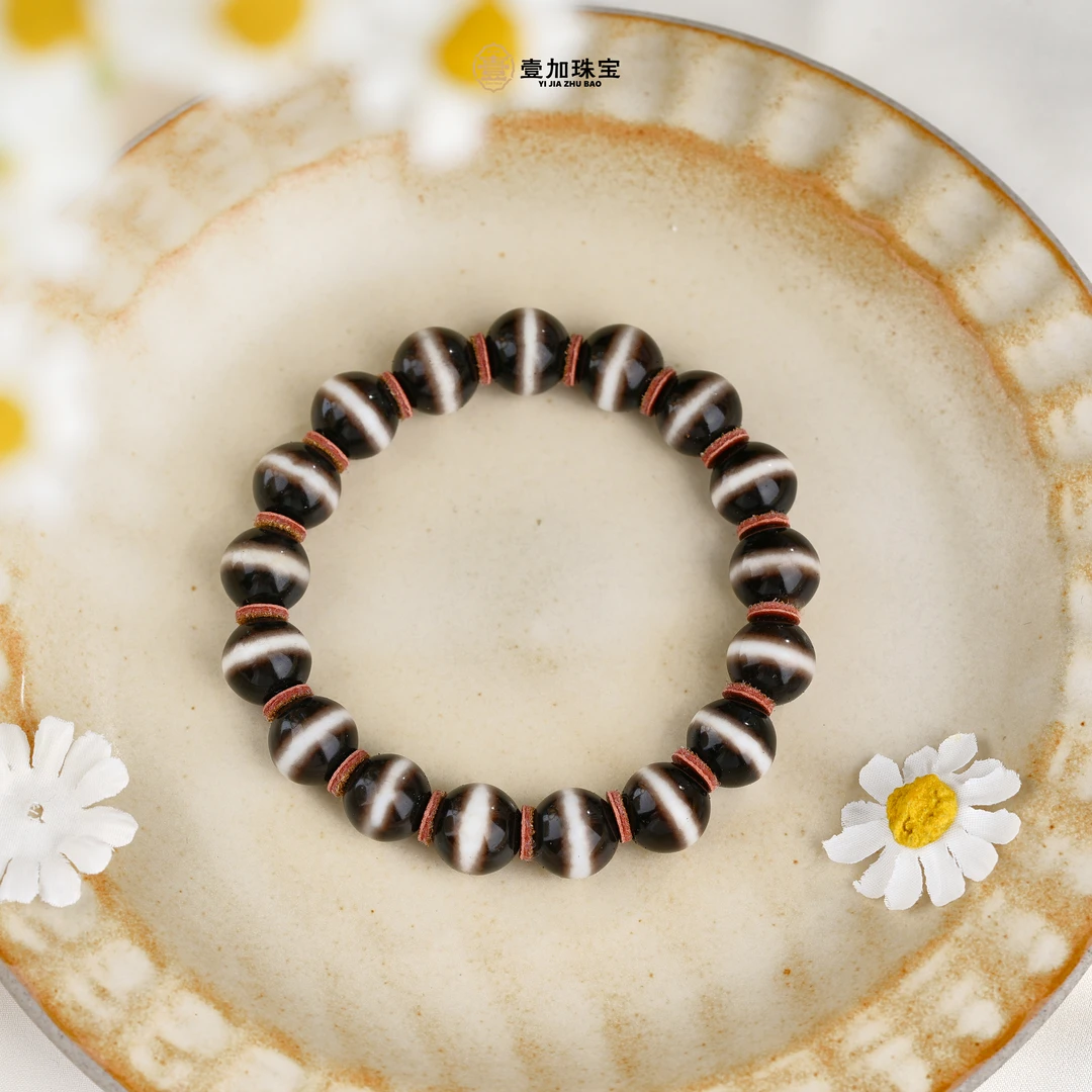 壹加师姐|手工设计药师玛瑙多宝手串多样性发一个6596f