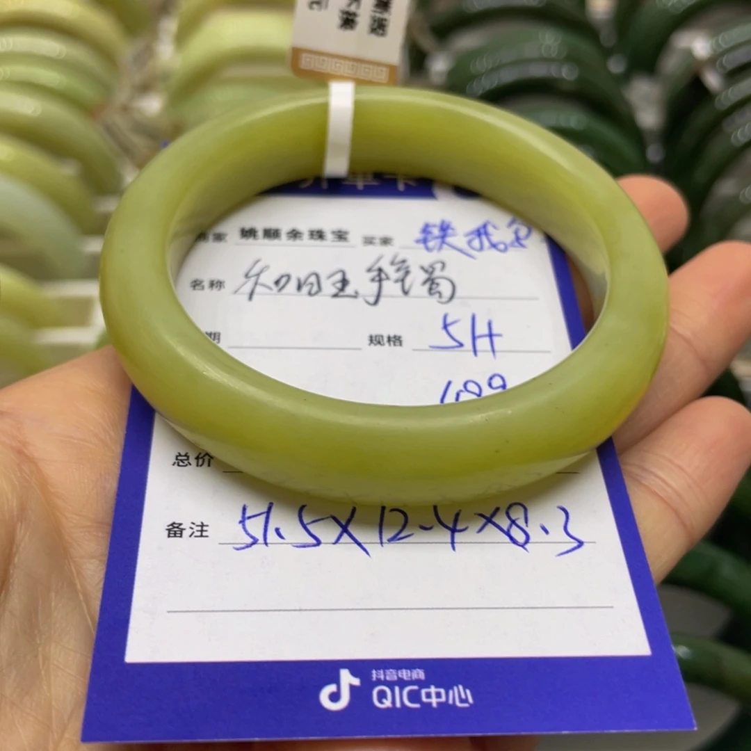 未镶嵌手镯和田玉铁**鹅