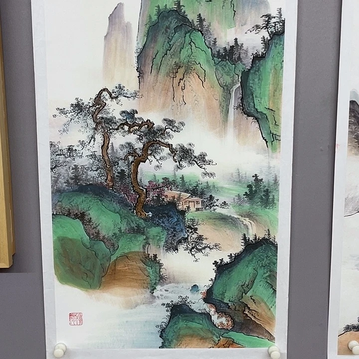 国画纯手绘国画山水画闪购链接