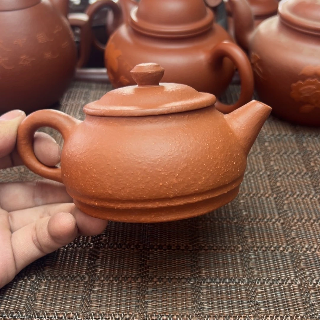 茶壶紫砂宜兴原矿紫砂壶200毫升容量