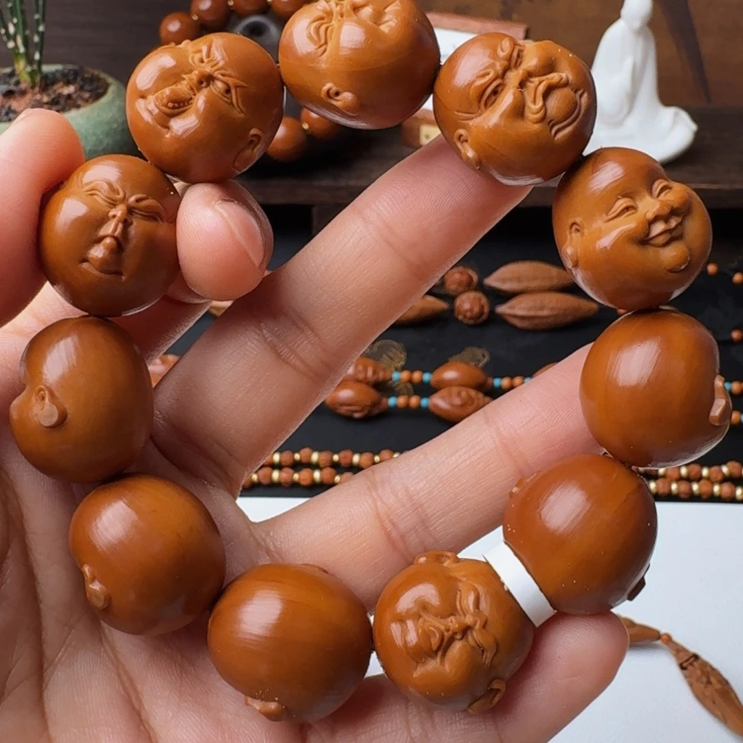 手串/手链橄榄核2.0铁核，人生百态