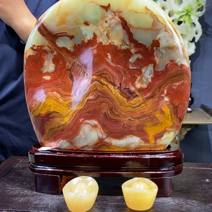 石材精品古青石摆件