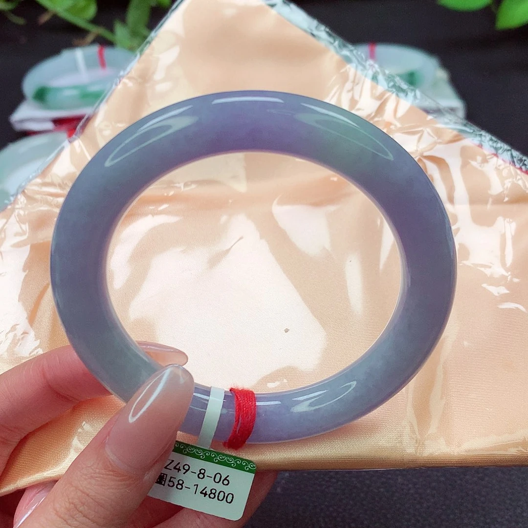 翡翠未镶嵌手镯缅甸天然a货翡翠手镯