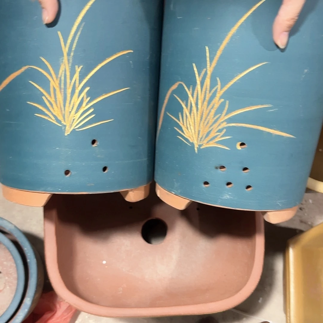紫砂花盆口径口径14 18