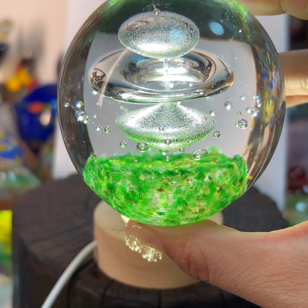 手工艺品琉璃瑕疵