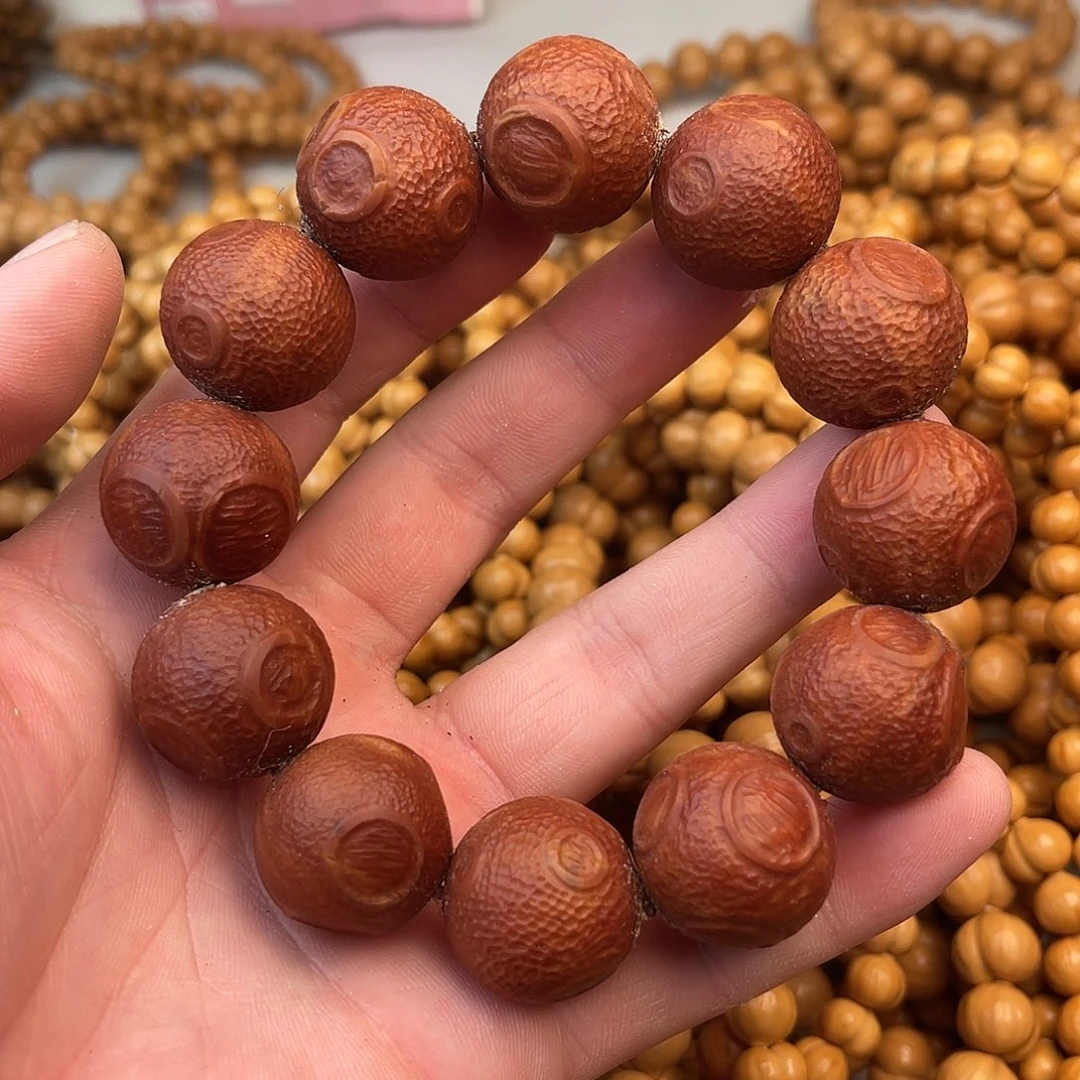 猴头核桃手串星球手串