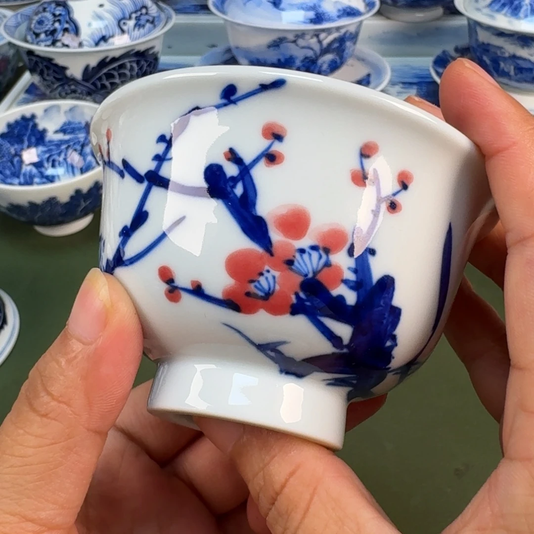 景德镇纯手机茶具圆圆265
