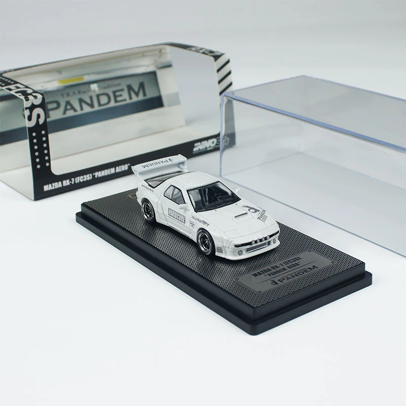 INNO车模 1:64 合金 马自达RX7（FC3S)火箭兔 小比例汽车模型收藏