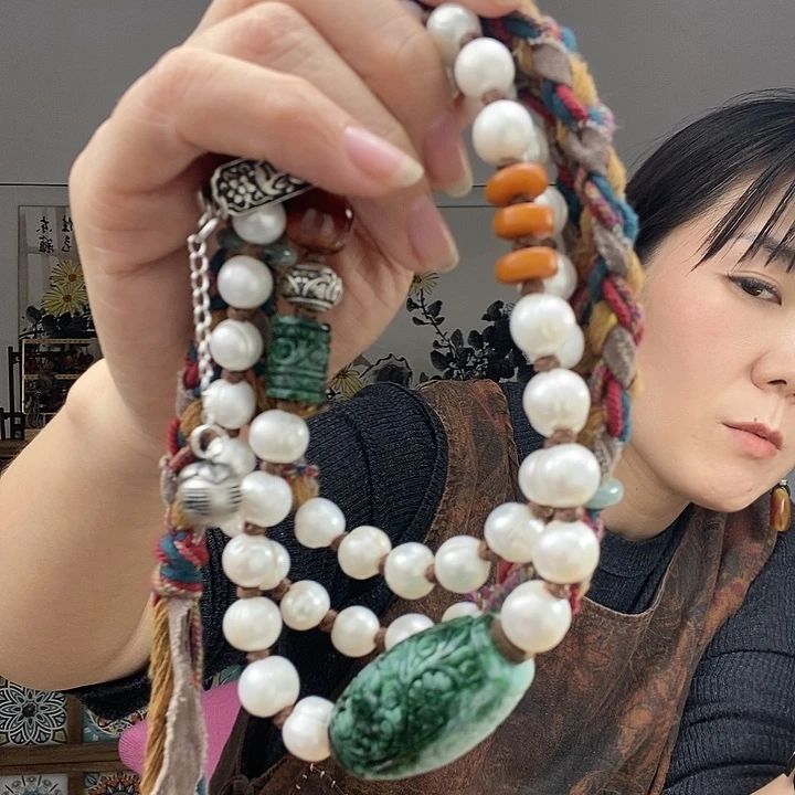 翡翠项链未镶嵌项链