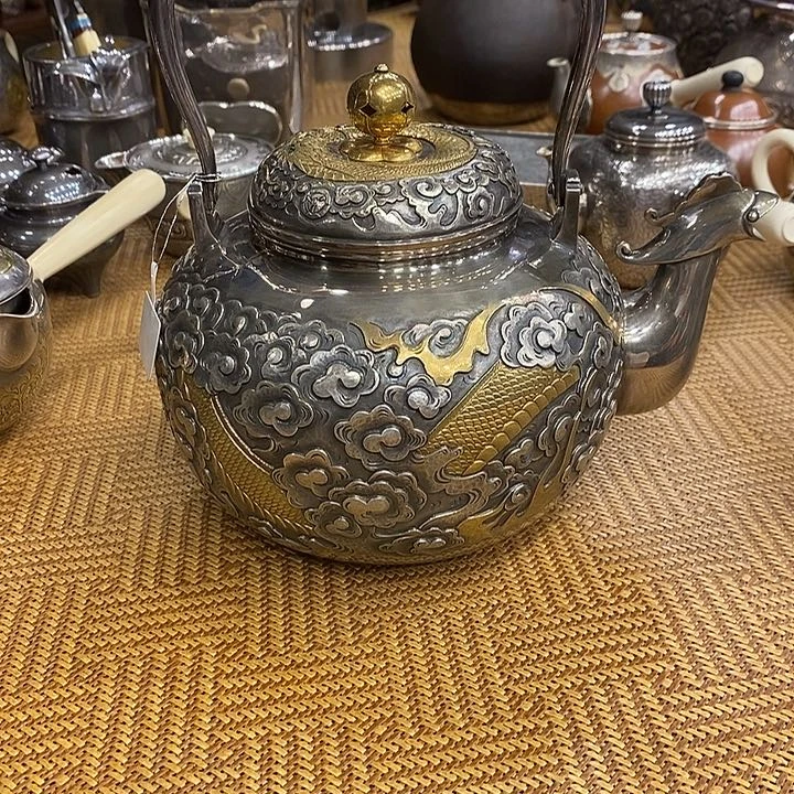 评***彩纯银银壶纯银银壶