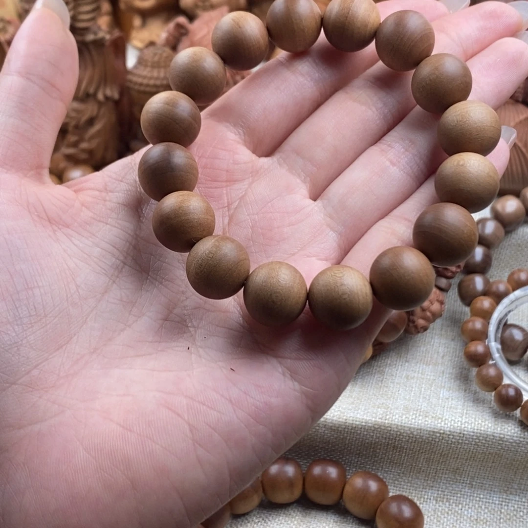 檀香木手串/手链迈索尔，老山檀香，奶香1.4