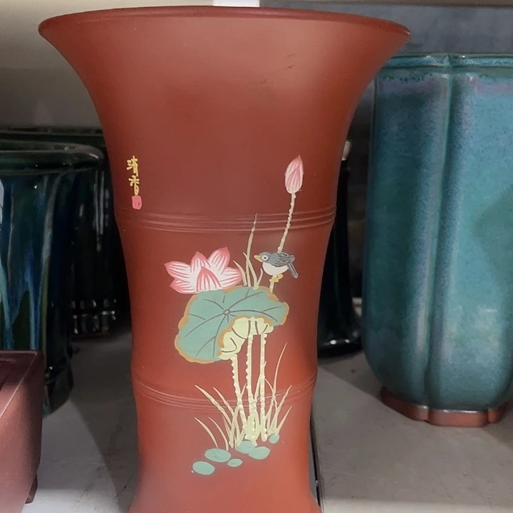 花盆紫砂我也是想