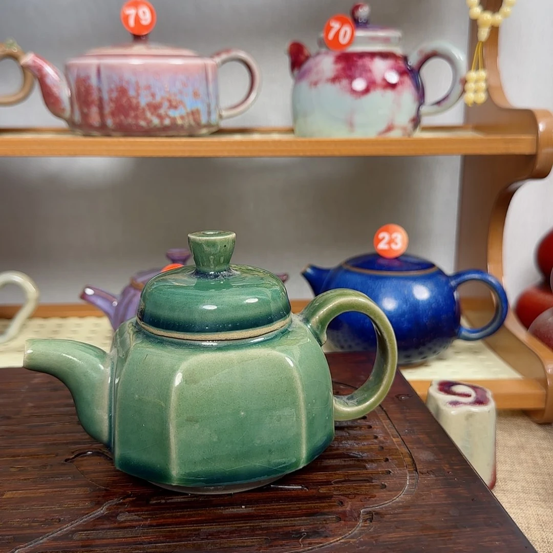 钧瓷茶壶茶壶茶壶