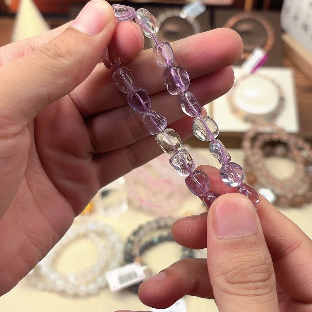 水晶手链未镶嵌玻利维亚糖豆