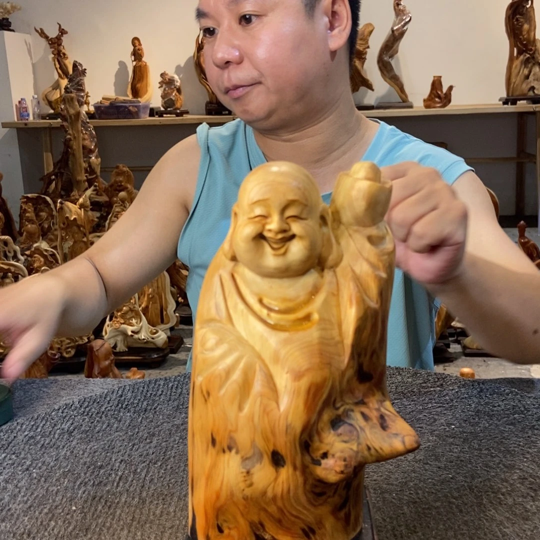 柏木（崖柏）太行崖柏根雕摆件