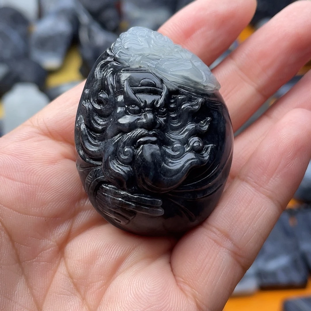 咖***椒颈饰未镶嵌和田玉