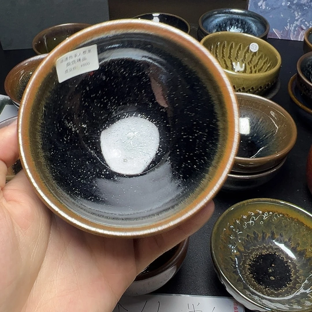 *****茶盏125建窑建盏主人杯