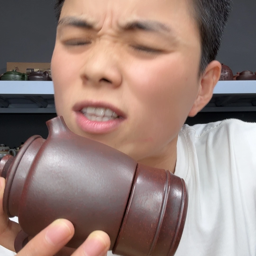 茶壶底槽青民间手艺人全手工制作
