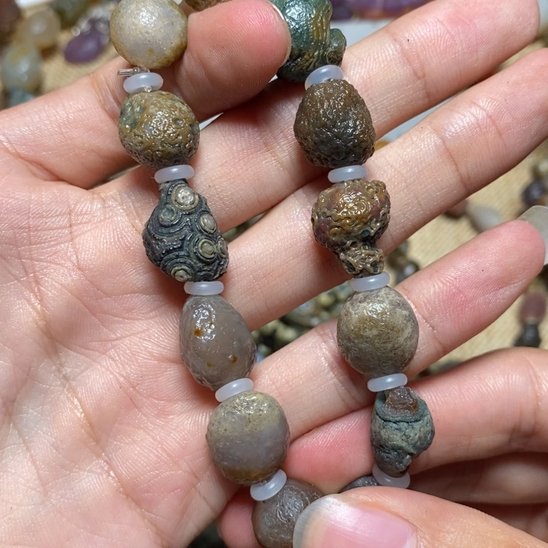 合金手链玛瑙/玉髓