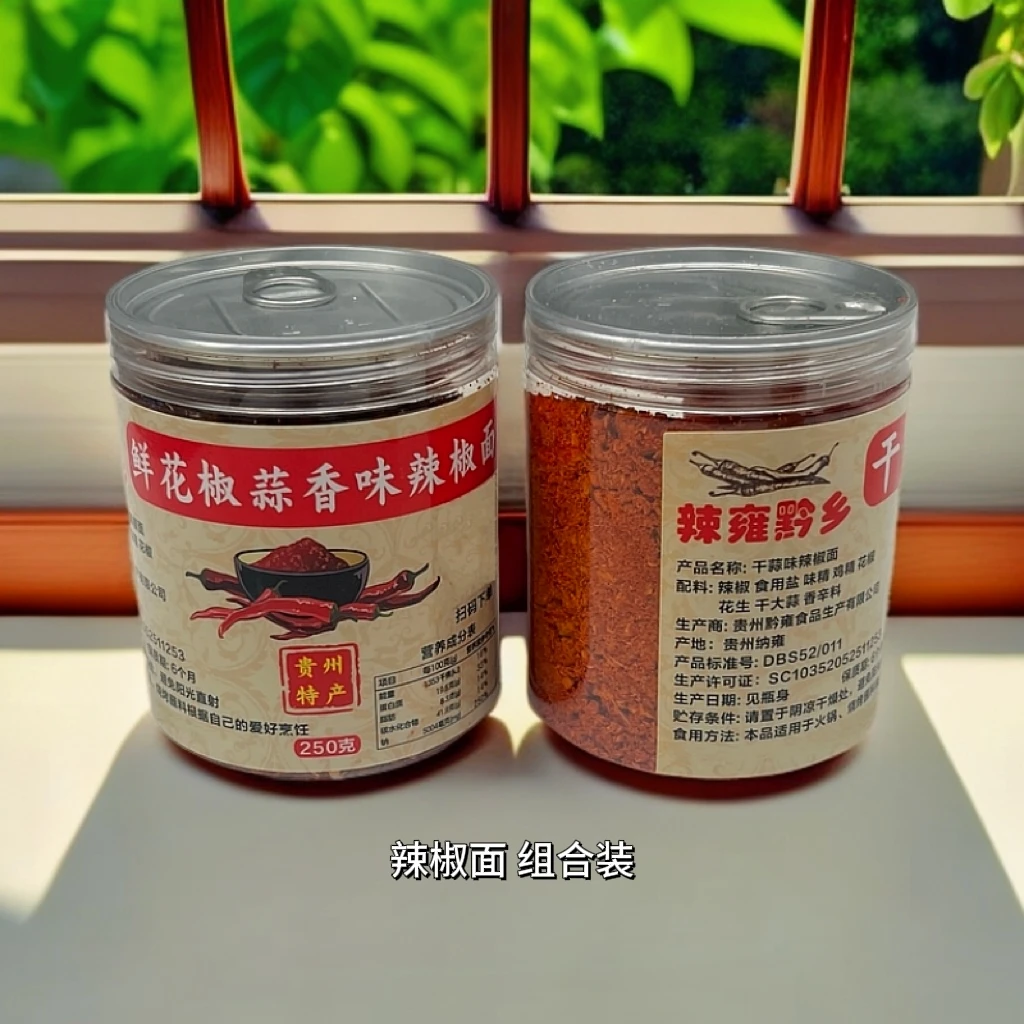 贵州特产辣椒面 组合装烙锅烧烤辣椒面