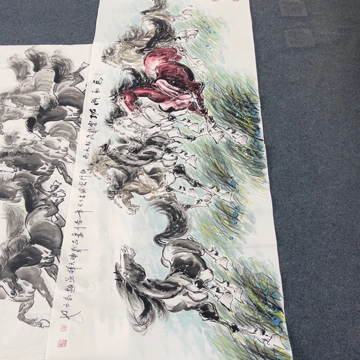 国画绘画手绘作品