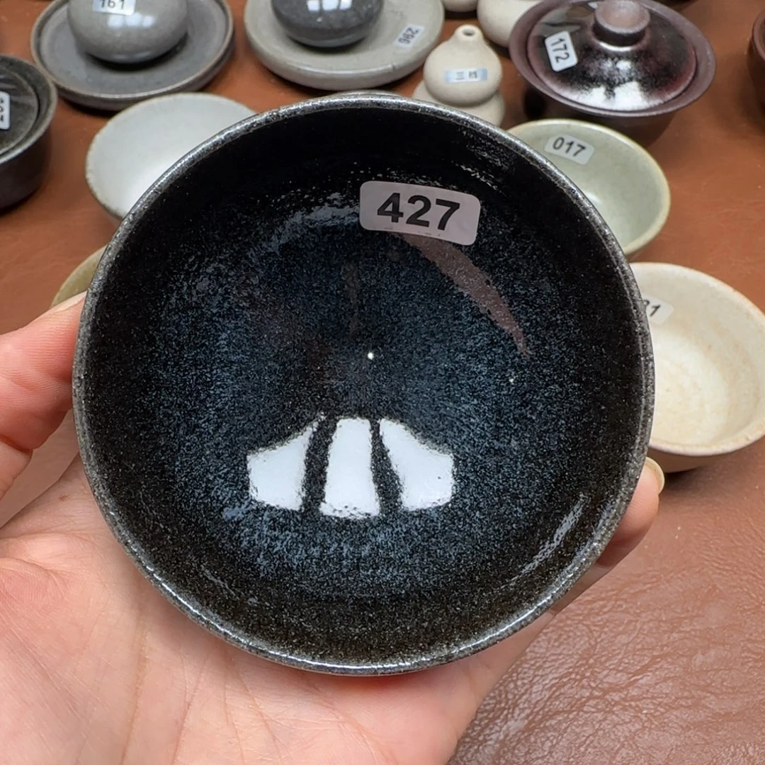 茶盏龙窑柴烧原矿原釉427