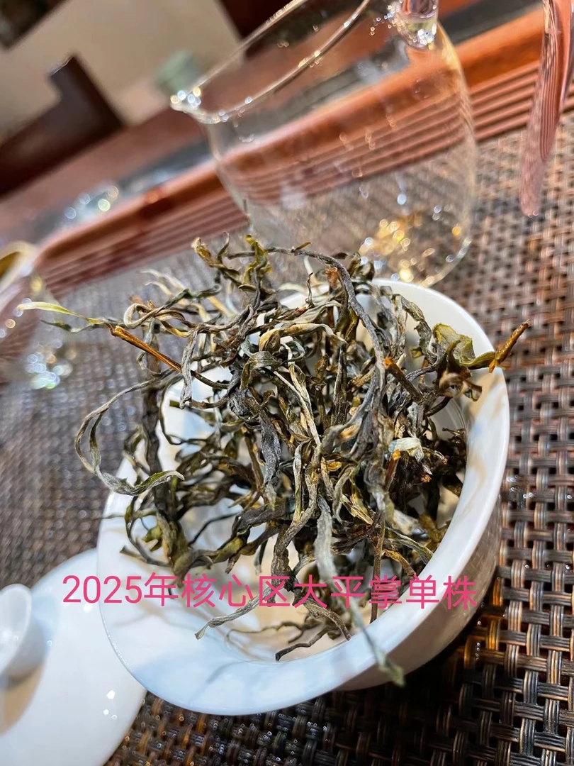 2025年大平掌核心区单株【100克】散料兰香浓郁、野韵足回甘生津迅猛