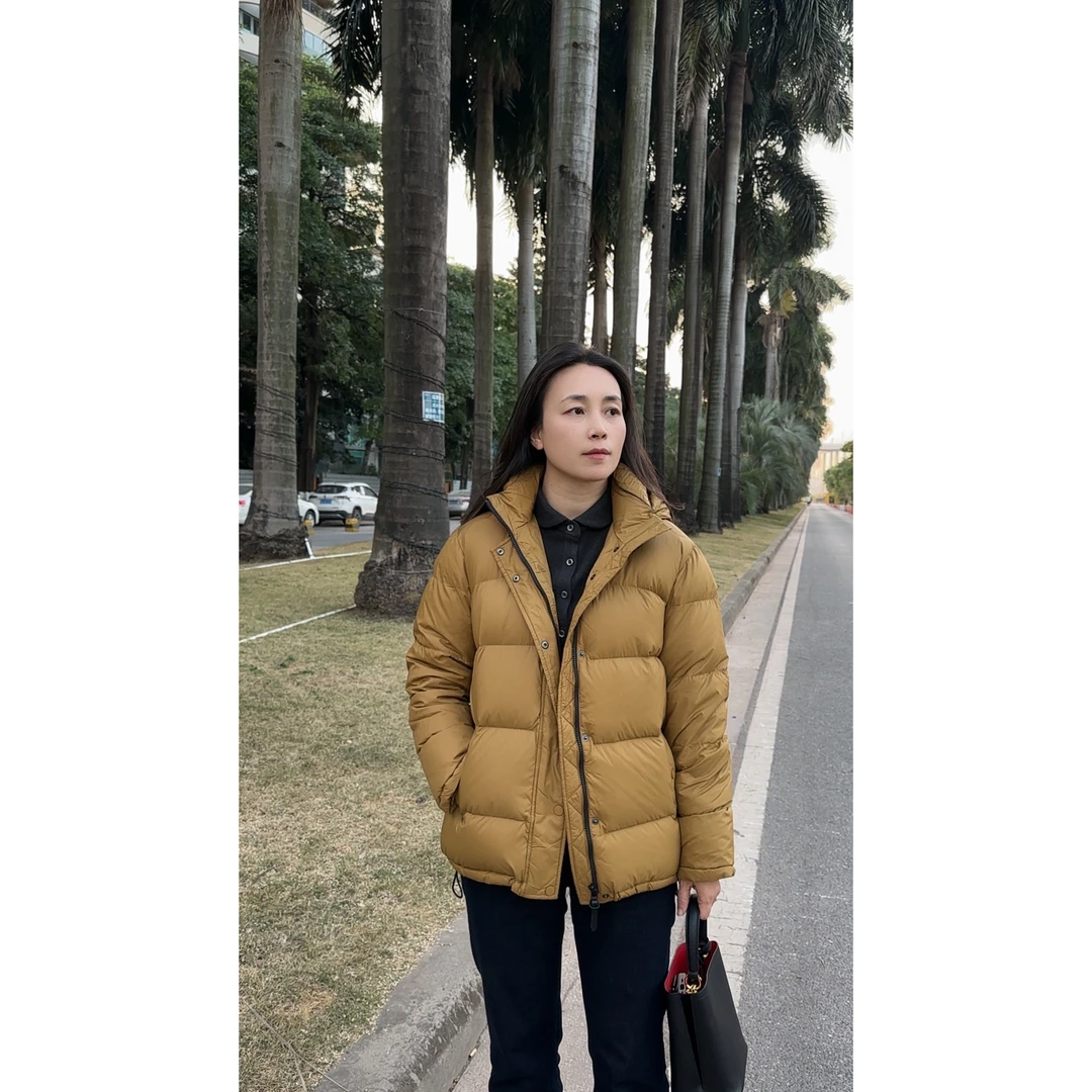 秋冬时尚保暖气质泡芙百搭面包服鹅绒羽绒服MA3SYGZ0490