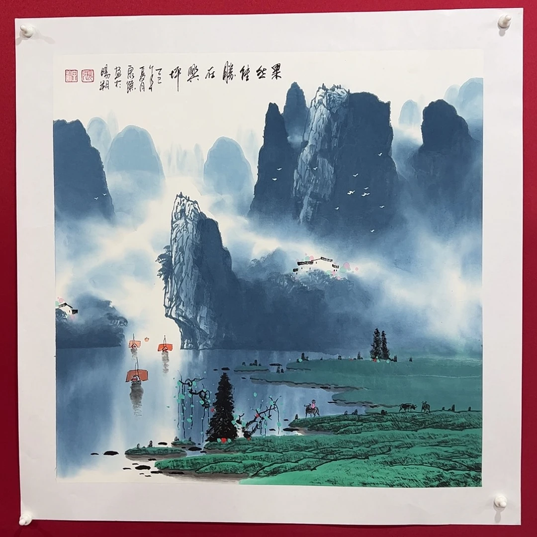 迫***炮国画张泉踪老师精品