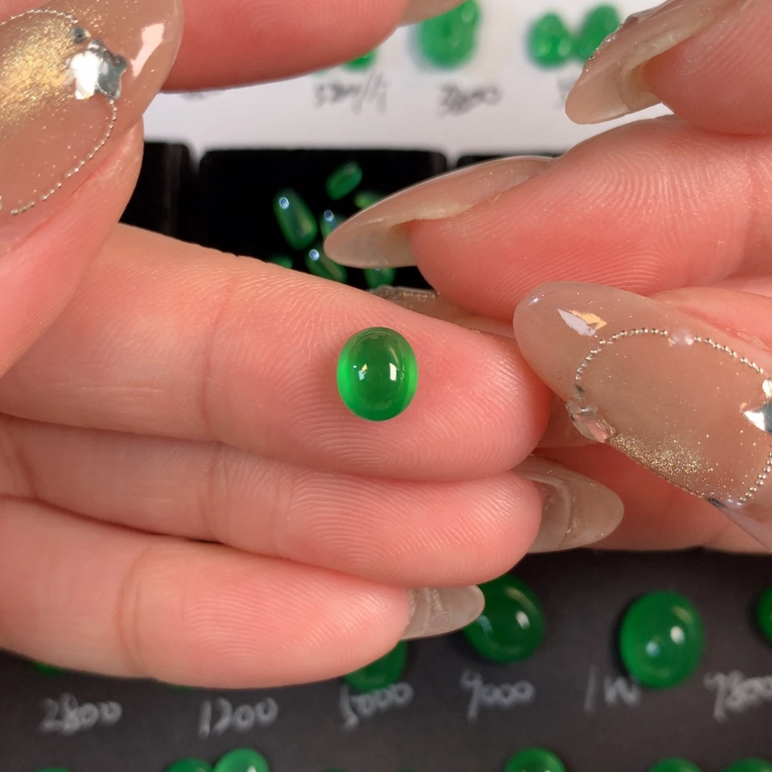 翡翠散珠6.76/5.73/3.28翡翠翡翠