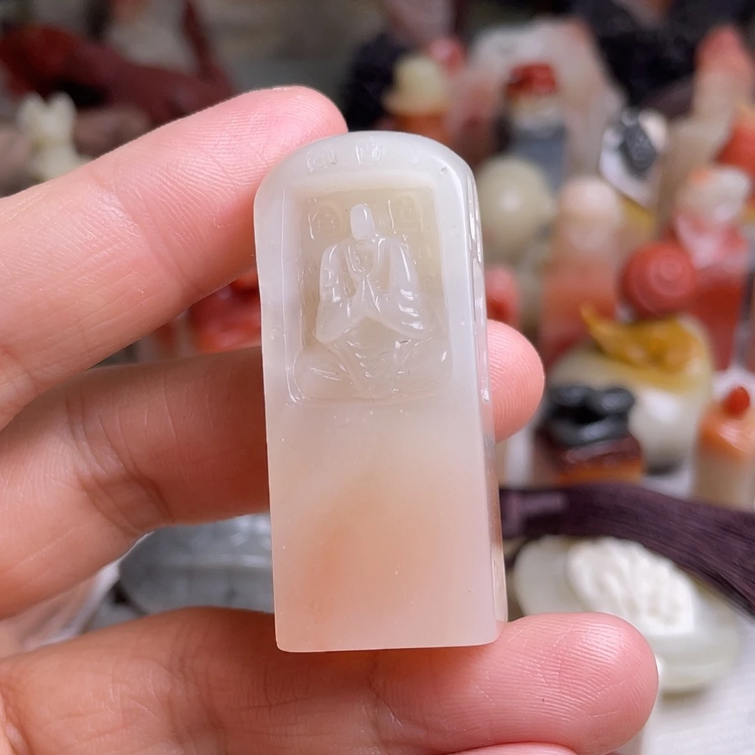 老挝石无相佛印章