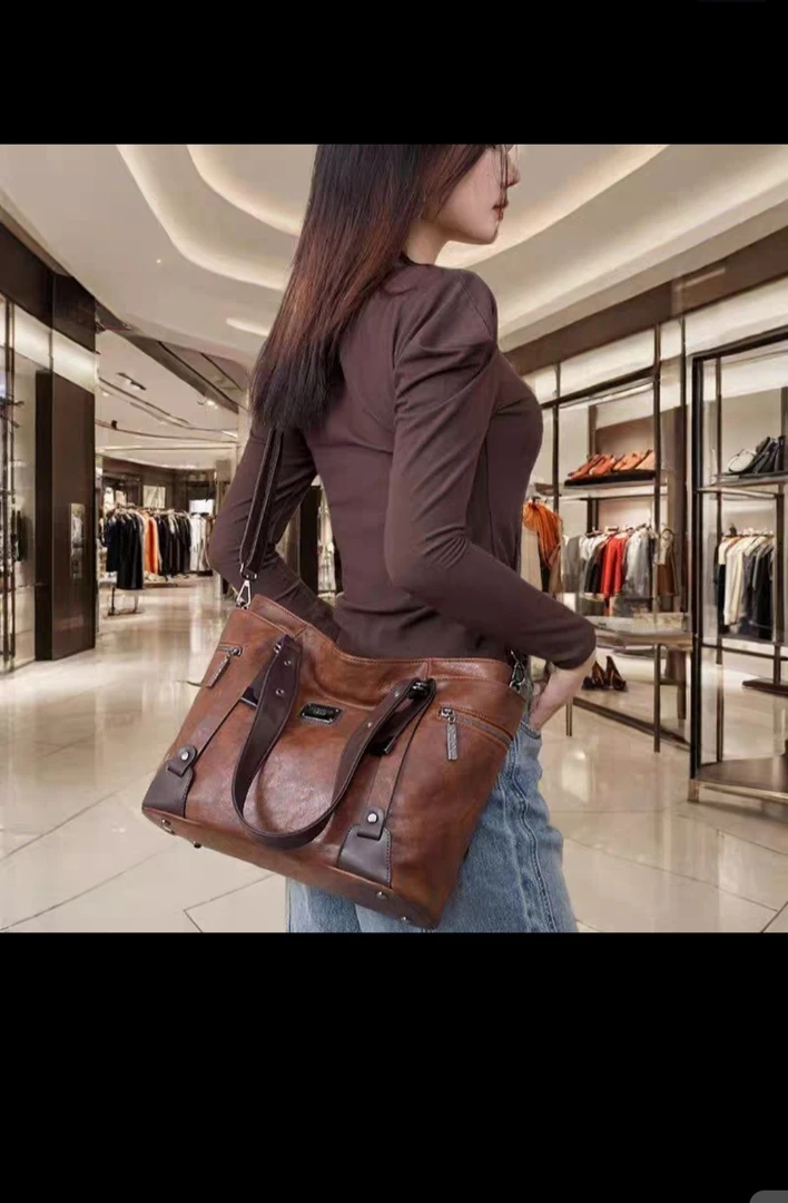 时尚精品百搭古着包以直播间扣号为准默认微瑕微脏